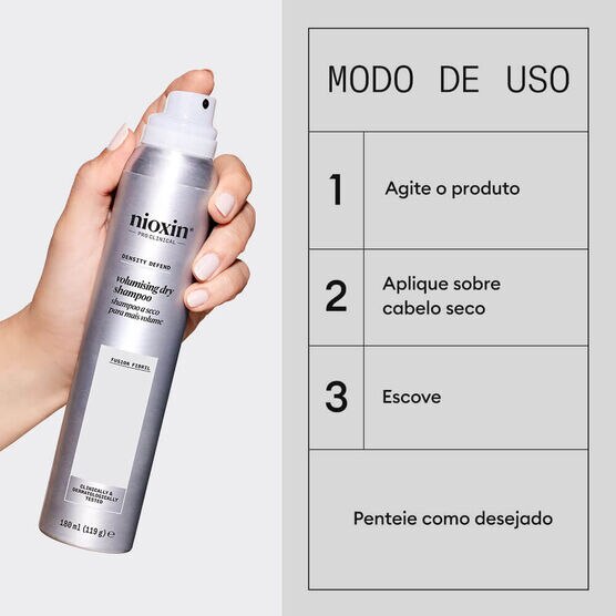 Shampoo à Seco Nioxin Volumising Dry